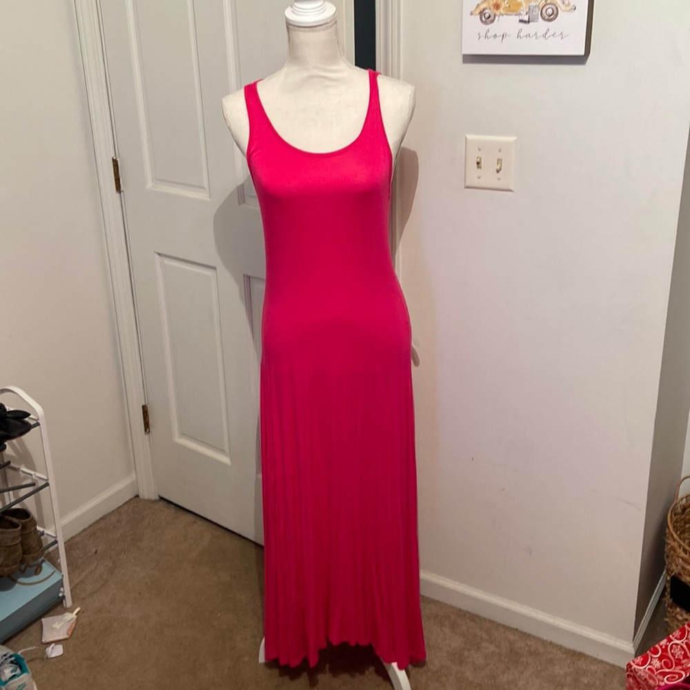 Chris and Carol Women’s maxi dress,NWOT, rayon and spandex